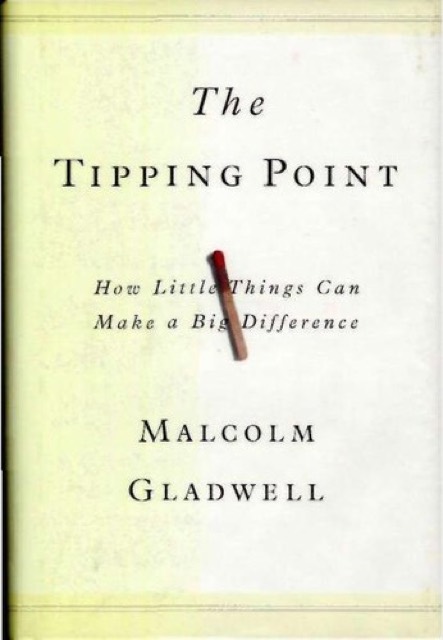 The Tipping Point by Malcolm Gladwell — book cover